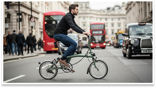 BROMPTONってどんな自転車？